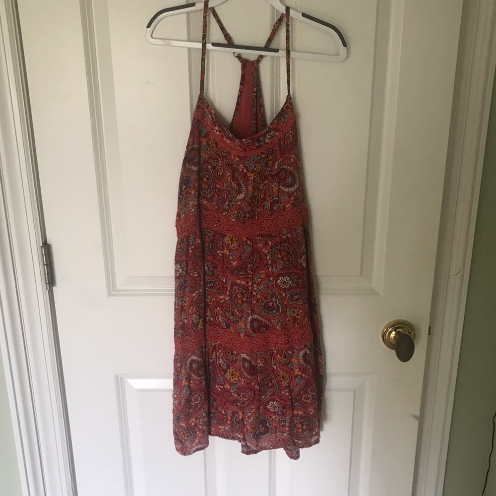 Multicolor patterned Dress